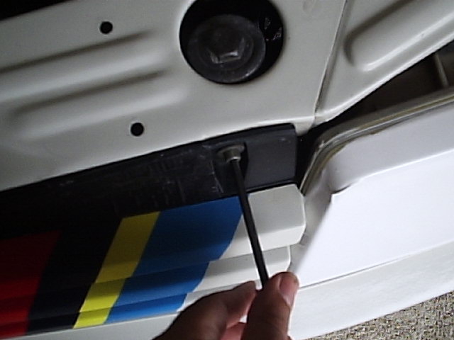 démontage de la calandre