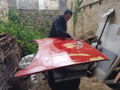 Dernier ponçage