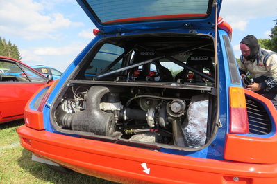 La R5 Turbo qu'un ami vient de remonter