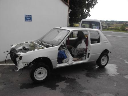 Repérage des pets de carrosserie extérieurs