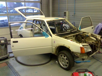 Le stand carrosserie !!