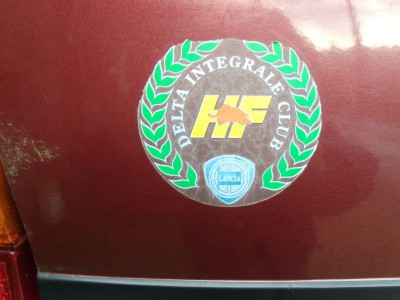 Ca vaut pas l'autocollant du 205 Rallye club de France