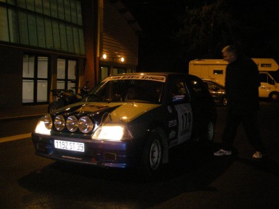 Retour en fin de rallye la banane aux lèvres !!