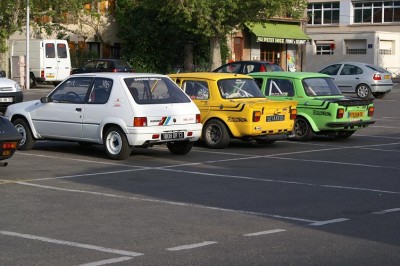 une photos avec les rallyes 2 de mes amis