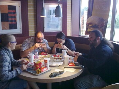 petite pause pour manger