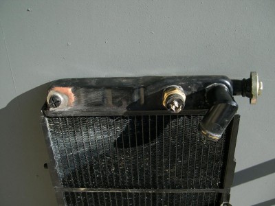 le radiateur réparé avec sonde neuve 101/96°- 97/92° (valeur origine)
