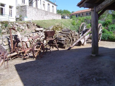 Visite d' un village retracant la vie en Limousin
