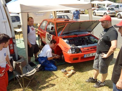 En plein effort
