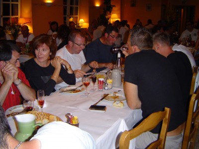 Le samedi soir a table