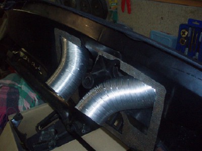 conduite d'air chaud