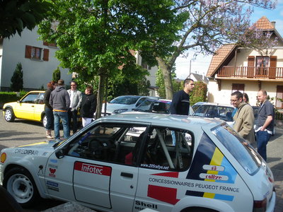 la belle à rallye 67....