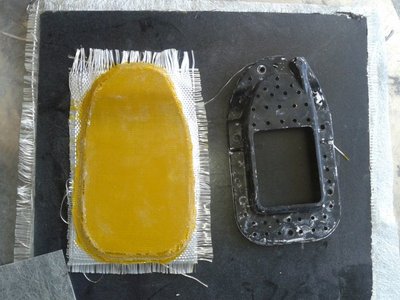 a coté de la piece d'origine