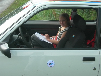 petit clin d'œil à ma super co-pilote MARIE, depuis un sacré moment sur les road-book....<br />Qui trouvera le détail de cette photo????