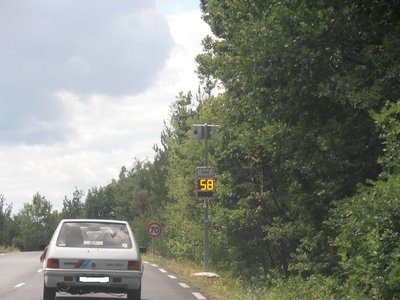 la preuve que l'on respectait le code de la route..