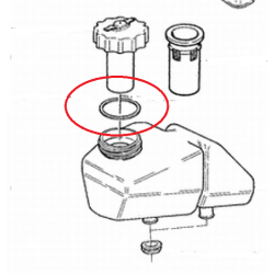 Joint de bocal de liquide de freins