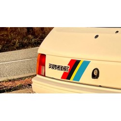 Sticker autocollant de volant Peugeot 205 Rallye (uniquement Le