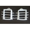 Grilles de jupe Avant (Lot de 2 grilles)