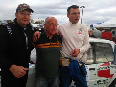 ça c'était au rallye centre Alsace en Octobre