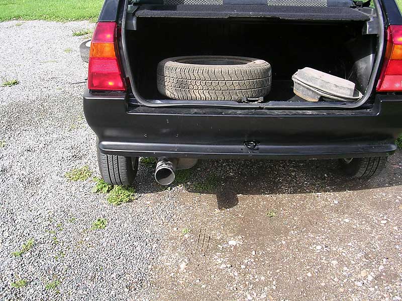 la modification d'echappement