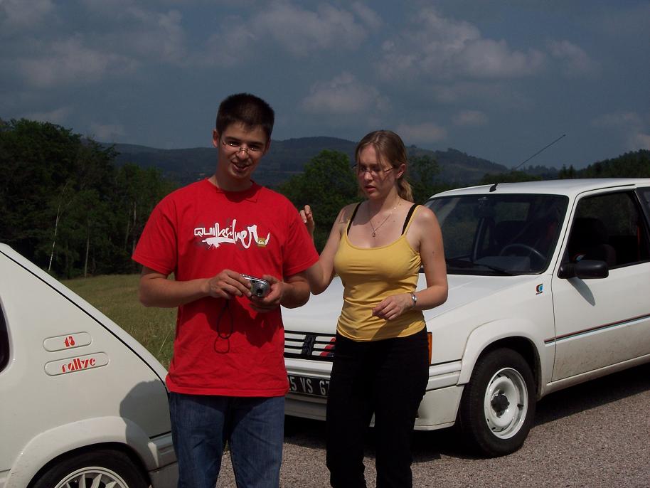 Jeremy propriétaire depuis seulement 2 mois et déjà passionné de sa voiture ( inscrit au dernier moment, mais ne le regrettera pas au vue de cette journée!)