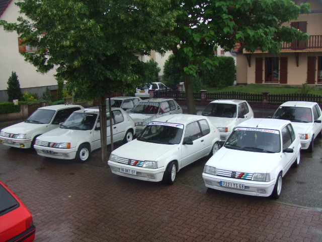 Rassemblement du samedi matin chez Olivier (dommage avec la pluie)