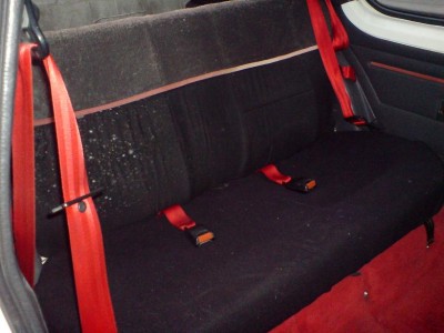 la banquette (un peu moisie!!)