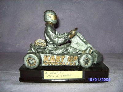 Karting de bronze remporté lors de 2 sessions organisé par l entreprise
