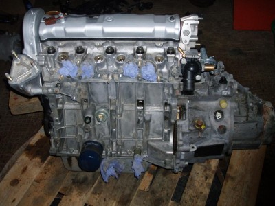 moteur, boite réacouplé