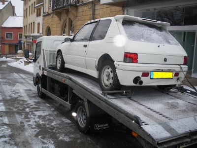 une fois bien sanglée.. direction.. mon Alsace natale!!!