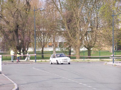 Slalom de Belleville 09 avec ma rallye de tous les jours.