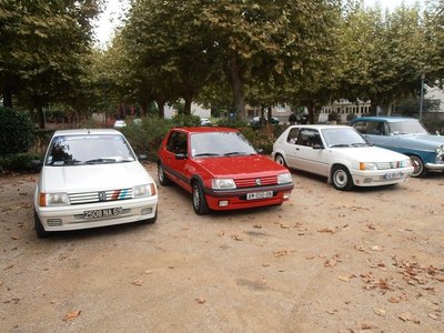 quelque autos à Montmerle ce matin avec Jean et moi mème...